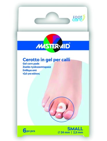 Master-aid foot care cerotto gel calli taglia s 6 pezzi