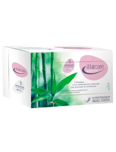 Illa care bamboo proteggislip 40 pezzi Illa care bamboo proteggislip 40 pezzi