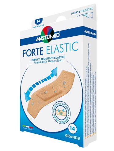 Cerotto master-aid elastic grande 14 pezzi