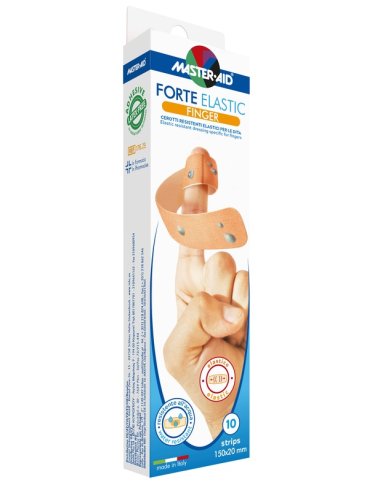 Cerotto master-aid elastic finger 10 pezzi