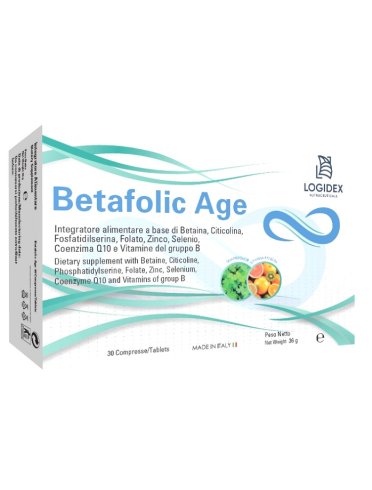 Betafolic age integratore stanchezza e affaticamento 30 compresse
