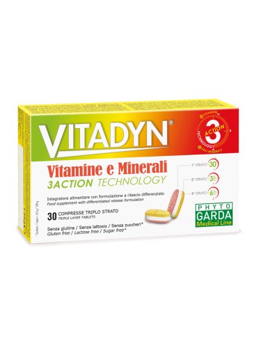 Vitadyn - integratore multivitaminico - 30 compresse