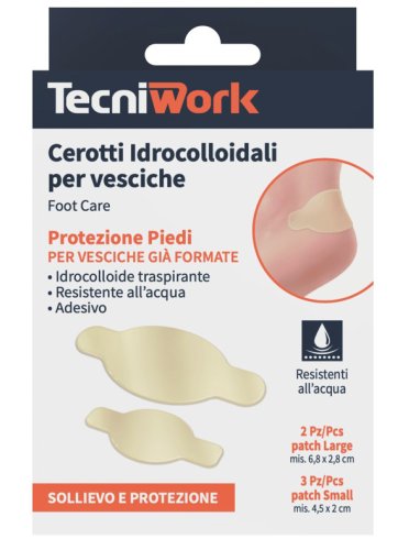 Cerotti idrocolloidali per vesciche 5 pezzi