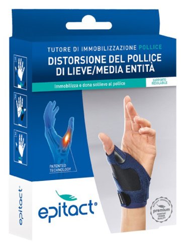 Epitact tutore immobilizzazione pollice mano destra s