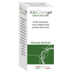 Alocross Collirio Lubrificante con Acido Ialuronico Cross Linkato 8 ml