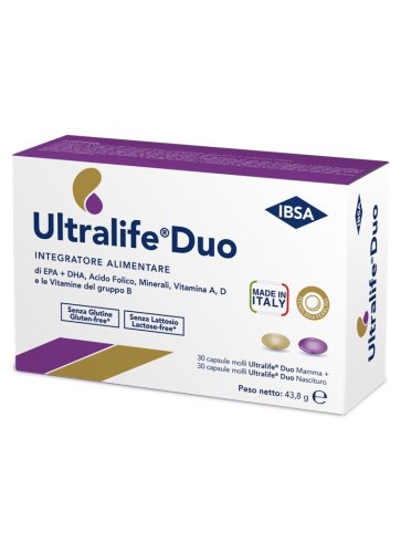 Ultralife duo 30 capsule ultralife duo mamma + 30 capsule ultralife duo nascituro