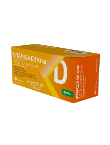 Vitamina d3 krka 1000 ui 60 compresse