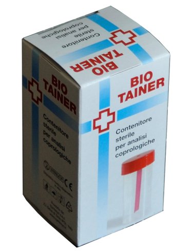 Contenitore per feci sterile bio tainer 1 pezzo