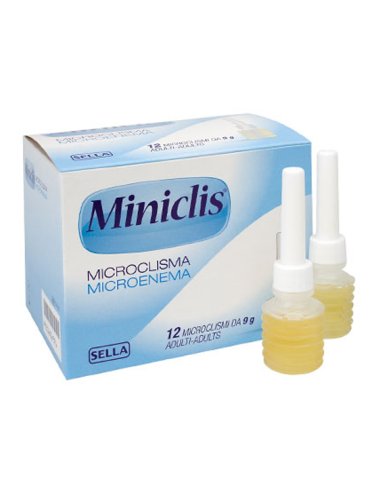 Miniclis adulti 9 g 12 microclismi
