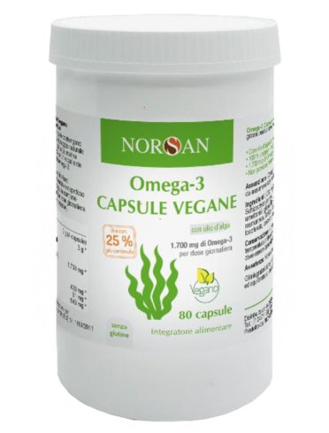 Norsan omega 3 vegano 80cps (i Norsan omega 3 vegano 80cps (i