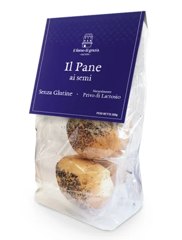 Il forno di grazia pane ai semi 200 g Il forno di grazia pane ai semi 200 g