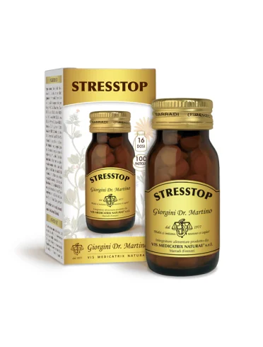 Stresstop integratore tono dell'umore 100 pastiglie Stresstop integratore tono dell'umore 100 pastiglie