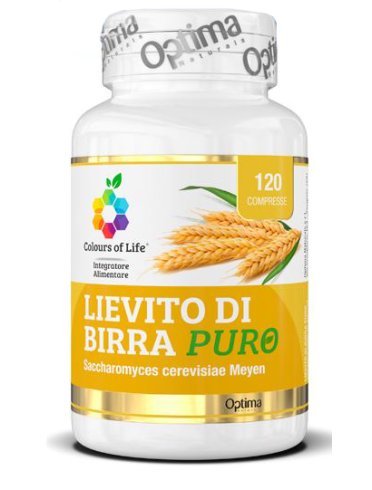Colours of life levito di birra puro 120 compresse 400 mg