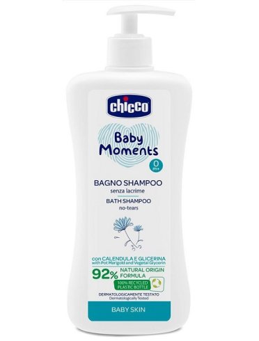 Chicco baby moments bagno shampoo senza lacrime 500 ml