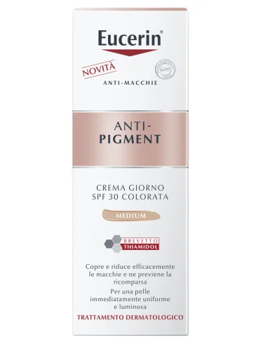 Eucerin anti-pigment giorno spf30 colorato medium 50 ml Eucerin anti-pigment giorno spf30 colorato medium 50 ml