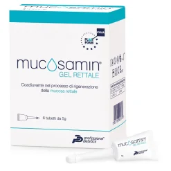 GEL RETTALE MUCOSAMIN 6 TUBETTI X 5 G