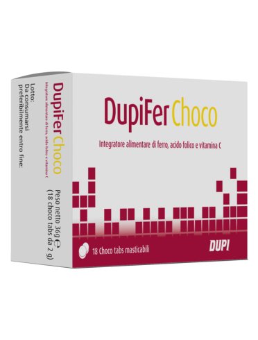 Dupifer choco 18 choco tabs