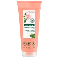 Klorane Crema Doccia Nutritiva Latte di Rosa 200 ml