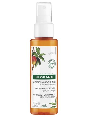 Klorane olio secco senza risciacquo al burro di mango 125 ml