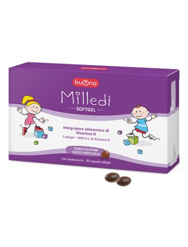 Milledì integratore vitamina d3 bambini 30 compresse