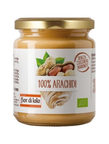 Fior di loto crema 100% di arachidi tostate Fior di loto crema 100% di arachidi tostate