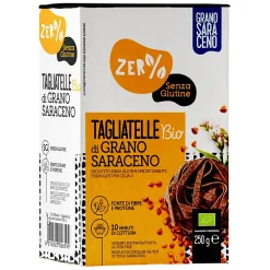 ZERO% GLUTINE TAGLIATELLE A NIDO DI GRANO SARACENO INTEGRALESENZA GLUTINE BIO 250 G