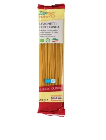Zero% glutine spaghetti quinoa bio 250 g Zero% glutine spaghetti quinoa bio 250 g