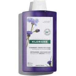 Klorane Shampoo alla Centaurea Capelli Bianchi e Grigi 200 ml