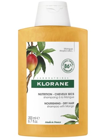 Klorane shampoo al mango nutriente 400 ml