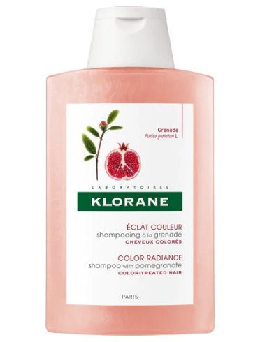 Klorane shampoo capelli colorati al melograno 400 ml