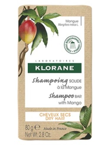Klorane shampoo solido al mango 80 g