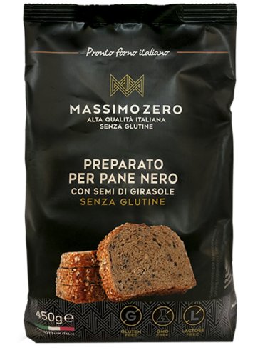 Preparato per pane nero con semi di girasoli 450 g