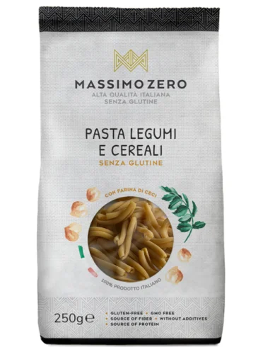 Massimo zero legumi e cereali caserecce 250 g Massimo zero legumi e cereali caserecce 250 g