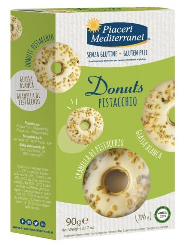 Piaceri mediterranei donuts pistacchio 90 g