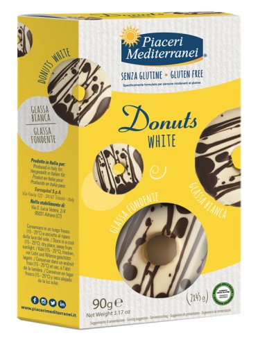 Piaceri mediterranei donuts white 90 g