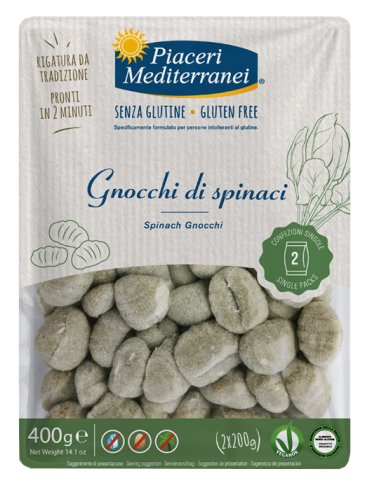 Piaceri mediterranei gnocchi di spinaci 400 g