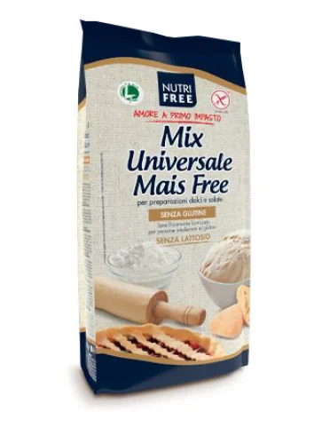 Nutrifree bio mix farina per pane/pasta/pizza 800 g