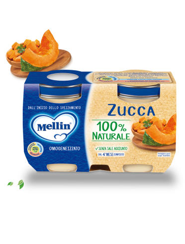 Omogeneizzato zucca 2 x 125 g