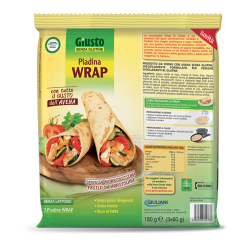 GIUSTO SENZA GLUTINE WRAP 3X60 G