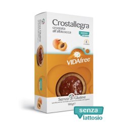 VIDAFREE CROSTALLEGRA ALBICOCCA SENZA LATTOSIO 180 G