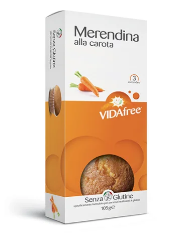 Vidafree merendina carota 105 g Vidafree merendina carota 105 g