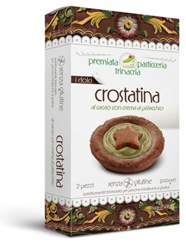 Crostatina al cacao con crema al pistacchio 100 g