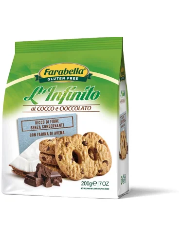Farabella infinito al cocco e cioccolato 200 g Farabella infinito al cocco e cioccolato 200 g