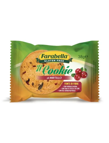 Farabella il cookie al mirtillo 38 g Farabella il cookie al mirtillo 38 g