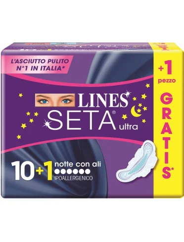 Lines seta ultra notte 10+1 gratis Lines seta ultra notte 10+1 gratis
