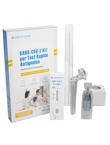 Labnovation sars-cov-2 kit test rapido antigenico autodiagnostico 1 pezzo