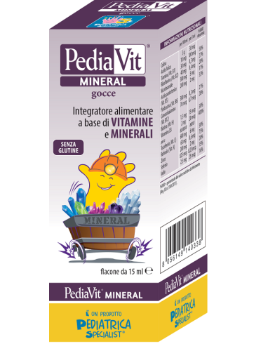 Pediavit mineral gocce 15ml