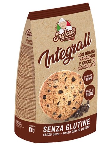 Inglese biscotti al grano saraceno con gocce di cioccolato 300 g