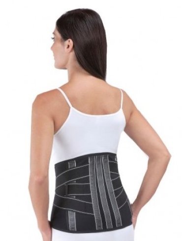 In-cross corsetto elastico nero extralarge