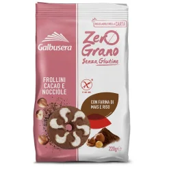 ZEROGRANO FROLLINI CACAO-NOCCIOLE 220 G